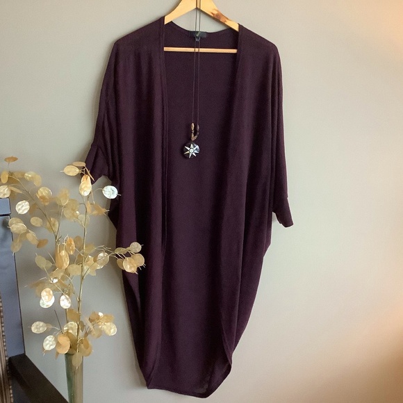 g:21 Sweaters - 🦋3/$20 Chocolate Brown Cocoon sweater M/L